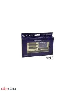 ست خودنویس خوشنویسی 4Nib- یوروپن