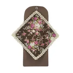 سجاده پارچه ای دکمه دار؛ طرح گل