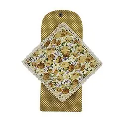 سجاده پارچه ای دکمه دار؛ طرح گل