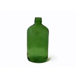 شیشه بی بی گل سبز طرح (نیم‌ لیتری)