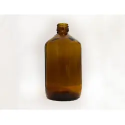 شیشه بی بی گل قهوه ای طرح (نیم‌ لیتری)