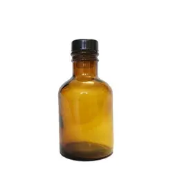 شیشه بی بی گل کوچک قهوه ای، طرح (ساحل)