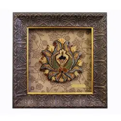 قاب فرش دستباف بزرگ حرم امام رضا (ع)40*40