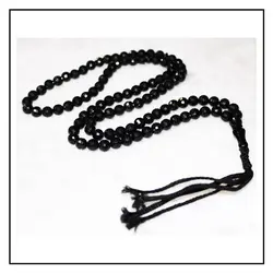 تسبیح طرح کریستال مشکی (سایز 8)