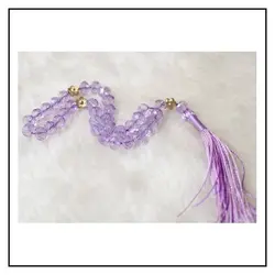 تسبیح کریستال کوتاه (سایز8)