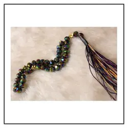 تسبیح کریستال کوتاه (سایز8)