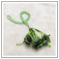 تسبیح مروارید گلدار(سایز 6)