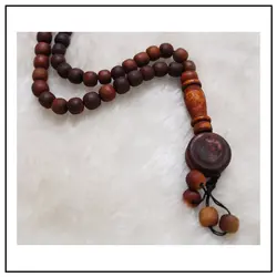 تسبیح بلند عناب ساده