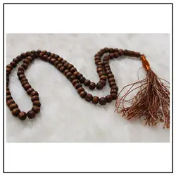 تسبیح چوب خطی ریشه دار (سایز8)