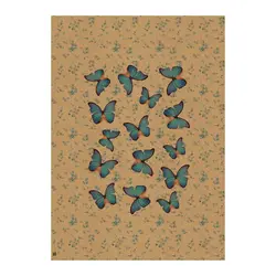 کاغذ کادو کرافت پروانه (کد170)