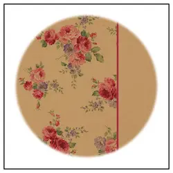 کاغذ کادو کرافت دسته گل (کد168)