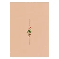 کاغذ کادو کرافت شمعدانی (کد163)