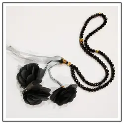 تسبیح کریستال گلدار (سایز۶)