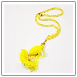 تسبیح کریستال گلدار (سایز۶)