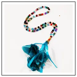 تسبیح کریستال گلدار (سایز۶)