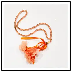 تسبیح کریستال گلدار (سایز۶)