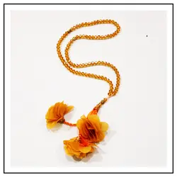 تسبیح کریستال گلدار (سایز۶)