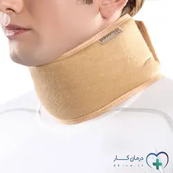 گردنبند طبی نرم آتل دار پاک سمن