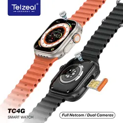 ساعت هوشمنداندروید سیم کارت خور Telzeal TC4G حافظه 64 و رم 4 گیگ