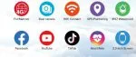 ساعت هوشمنداندروید سیم کارت خور Telzeal TC4G حافظه 64 و رم 4 گیگ
