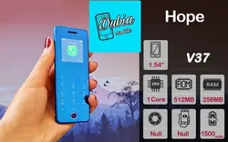گوشی لمسیhopeمدلV37شیک ولاکچری دوسیمکارته رمخوراورجینال
