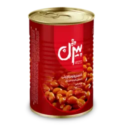 بیژن کنسرو لوبیا چیتی 380 گرم