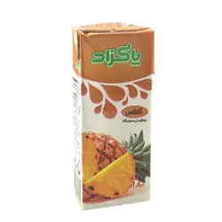 پاکزاد آبمیوه تتراپک آناناس 200 میلی لیتر