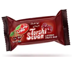 ترشی سون لواشک شکلاتی  لایه لایه فله 5 کیلویی