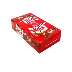 بسته شکلات هیس شیری کوچک بسته 24عددی