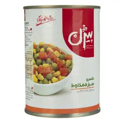 بیژن کنسرو مخلوط سبزیجات 380گرم