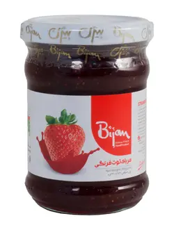 بیژن مربای توت فرنگی 290گرم