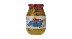 ترشی موسیر 485گرم شیشه مهرام