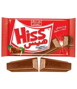 شکلات شیری با مغز ویفر هیس بزرگ