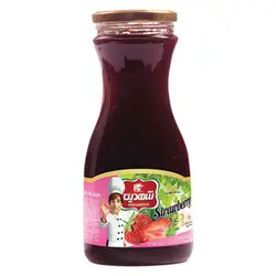 شهدین مربای توت فرنگی330گرم(کمرباریک)