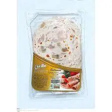 کالباس وکیوم مرغ و قارچ سالامون