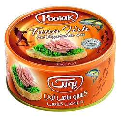 کنسرو تن ماهی 120گرم پولک
