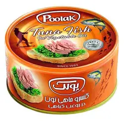 کنسرو تن ماهی 120گرم پولک