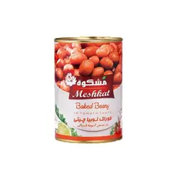 کنسرو لوبیا چیتی 400 گرمی مشکوه