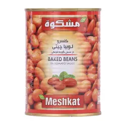 کنسرو لوبیا چیتی 400 گرمی مشکوه