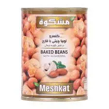 کنسرو لوبیا چیتی 400 گرمی مشکوه