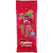 پاستیل توت فرنگی رشته ای شیبا