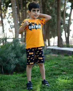 ✅بلوز شلوارک ست بتمن