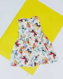 ✅سارافون نخی طرح قلب و پروانه