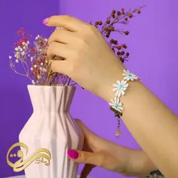 دستبند گل بهاری