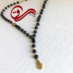 گردنبند سنگ آتشفشان حمزه