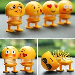 عروسک فنری اموجی Shaking Head Emoji Doll