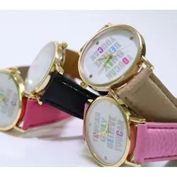 ساعت زنانه صفحه طرحدار