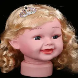 شانه تزیینی طرح تاج بچگانه Floral Hair Comb with Crown Design