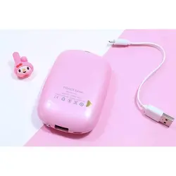 پاوربانک شارژر همراه 2000 میلی آمپر طرح فانتزی