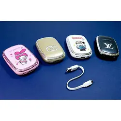 پاوربانک شارژر همراه 2000 میلی آمپر طرح فانتزی